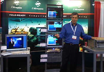 Vladymir Rogov at AUSA tradeshow.
