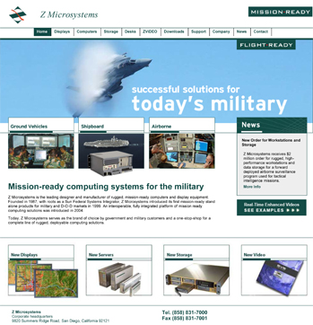 Computer desing for today's military.